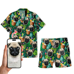 Hawaiian Shirt & Shorts Personalized - 10