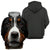 Bernese Mountain 3 - Unisex 3D Graphic Hoodie