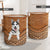 Husky Rattan Texture Laundry Basket