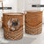 Pekingese Rattan Texture Laundry Basket