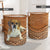 Puggle Rattan Texture Laundry Basket