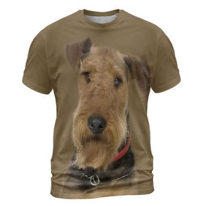 Airedale Terrier - 3D Graphic T-Shirt