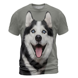 Alaskan Malamute 2 - 3D Graphic T-Shirt