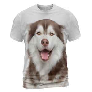 Alaskan Malamute - 3D Graphic T-Shirt