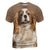 Cavalier King Spaniel Charles 2 - 3D Graphic T-Shirt