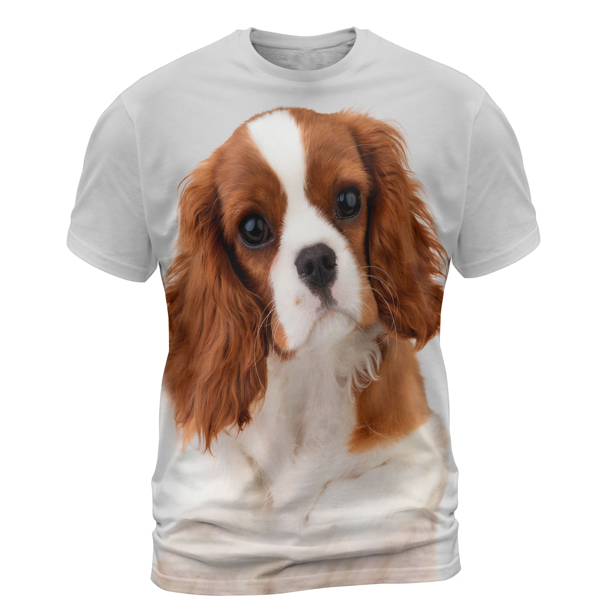 Cavalier King Spaniel Charles - 3D Graphic T-Shirt