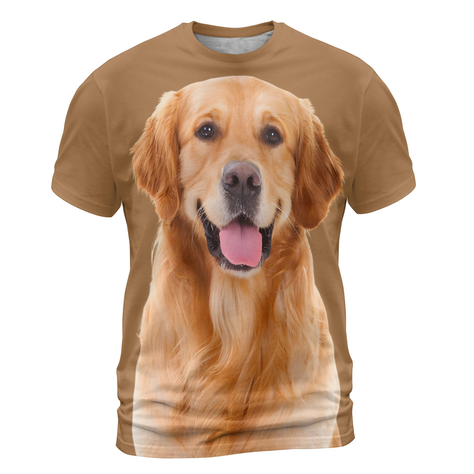 Golden Retriever 2 - 3D Graphic T-Shirt
