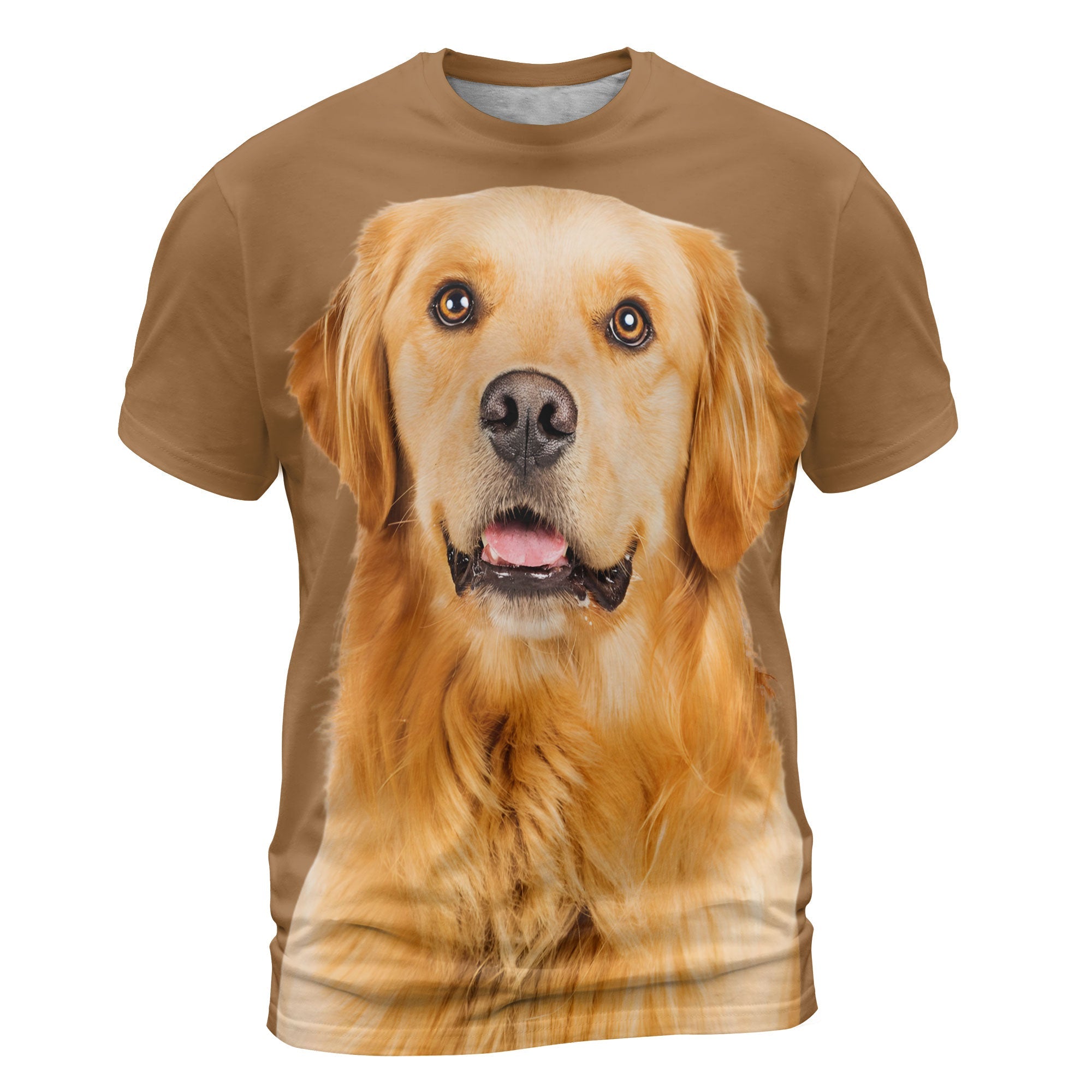 Golden Retriever - 3D Graphic T-Shirt