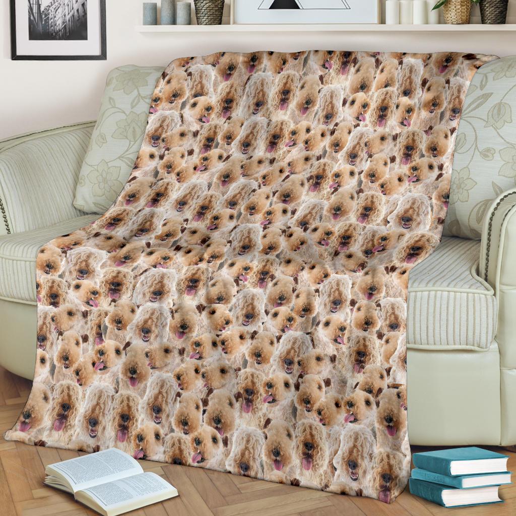 Lakeland 2 Terrier Full Face Blanket