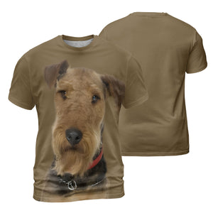 Airedale Terrier - 3D Graphic T-Shirt