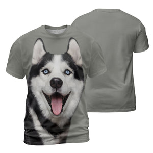 Alaskan Malamute 2 - 3D Graphic T-Shirt
