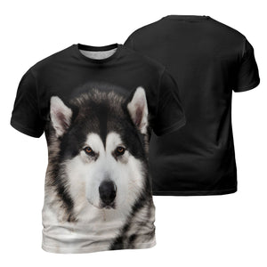 Alaskan Malamute 6 - 3D Graphic T-Shirt