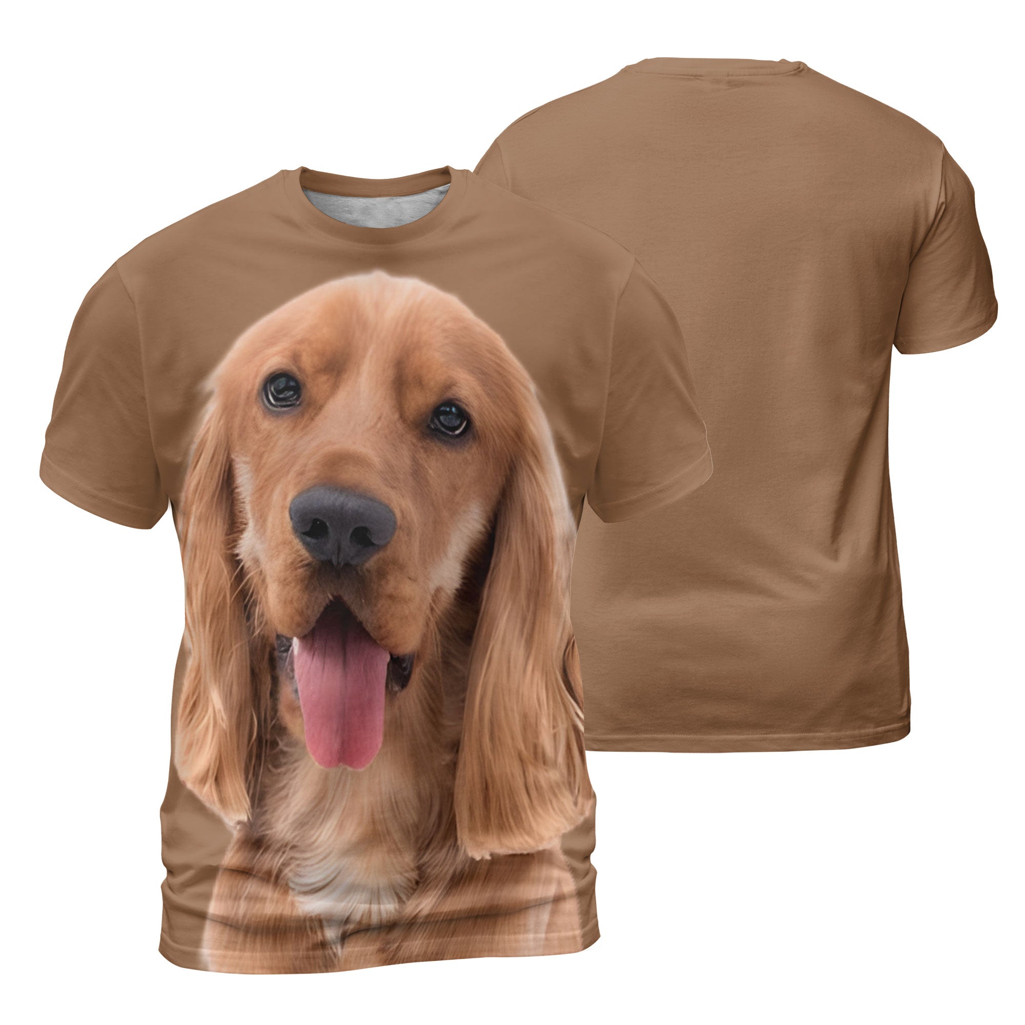 Cocker Spaniel - 3D Graphic T-Shirt