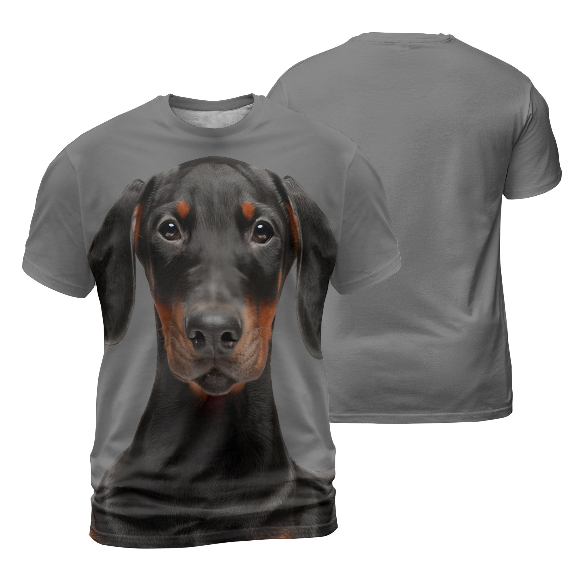 Doberman 2 - 3D Graphic T-Shirt
