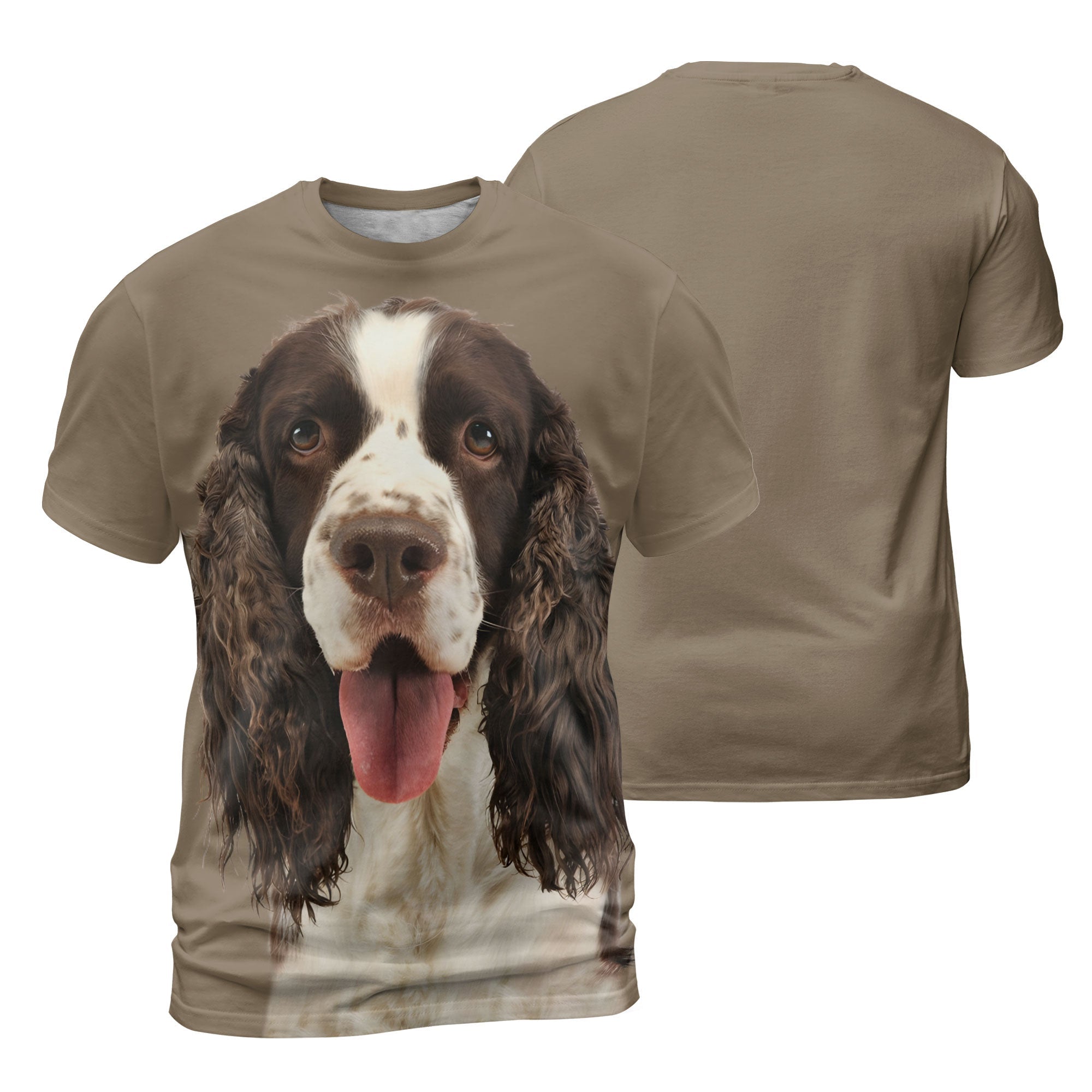 English Cocker Spaniel 2- 3D Graphic T-Shirt