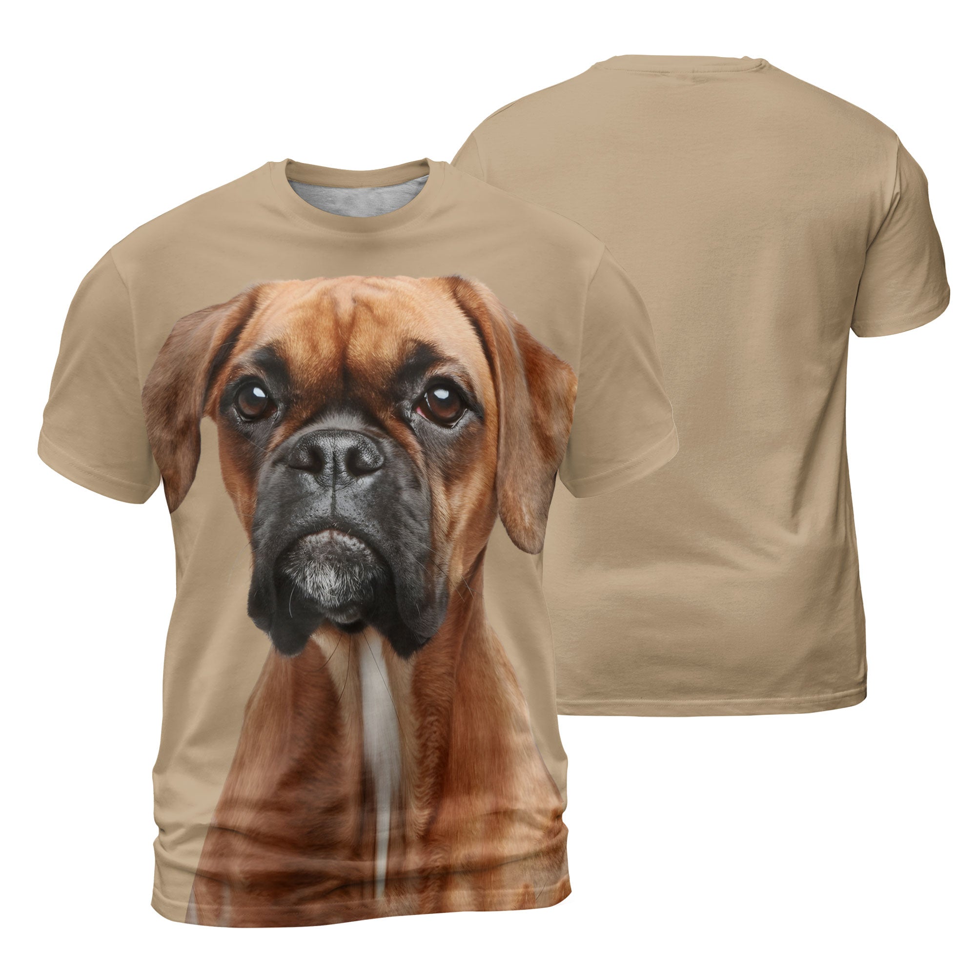 German Boxer - 3D Graphic T-Shirt