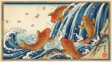 Why Koi Fish Always Swim Upstream: The Legend Behind the Art