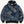Chrisraw Midnight Guardians Hoodie — Dragon Phoenix Japanese Line Art Indigo All-Over Print