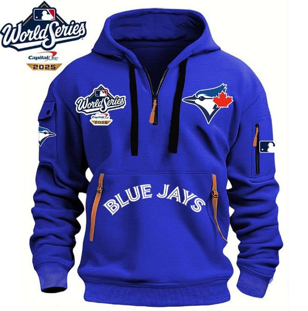 Jays World Series 2025 - Half Zipper Hoodie - 2210