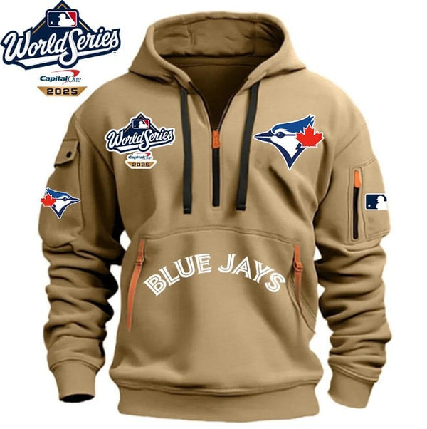 Jays World Series 2025 - Half Zipper Hoodie - 2210