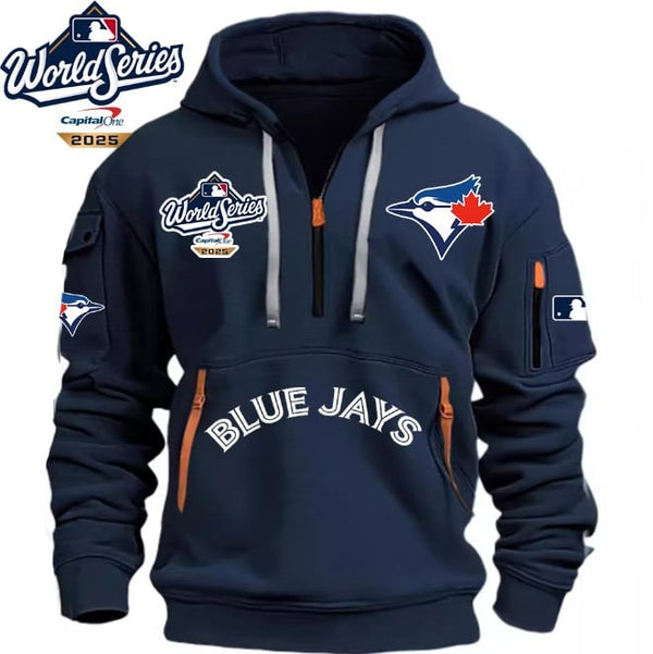 Jays World Series 2025 - Half Zipper Hoodie - 2210