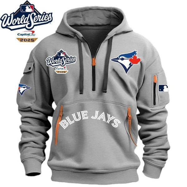 Jays World Series 2025 - Half Zipper Hoodie - 2210