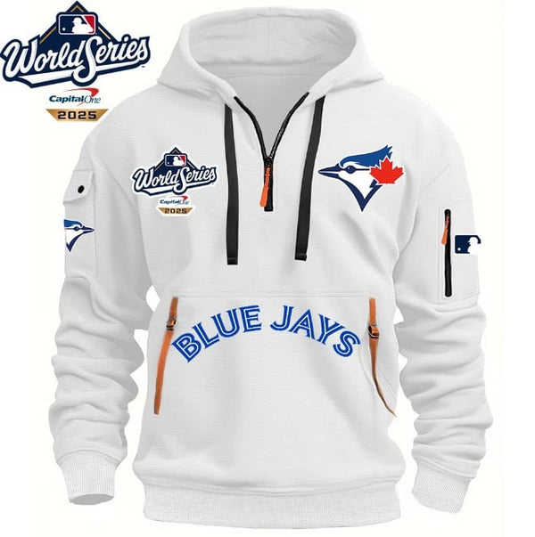 Jays World Series 2025 - Half Zipper Hoodie - 2210