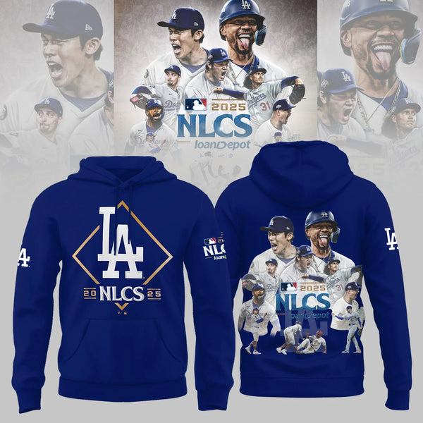 NLCS – Let’s Go Dodgers Shirt - Let’s Go Dodgers Hoodie Blue