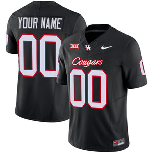 Houston Cougars 2024 Oilers Inspired Vapor Limited Custom Jersey V3 - All Stitched
