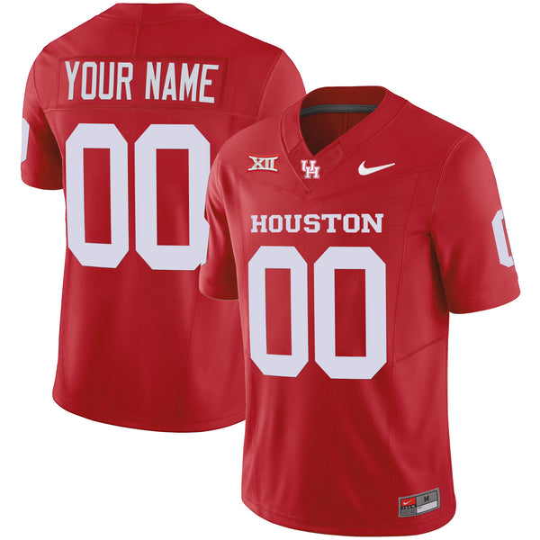 Houston Cougars 2024 Oilers Inspired Vapor Limited Custom Jersey V3 - All Stitched