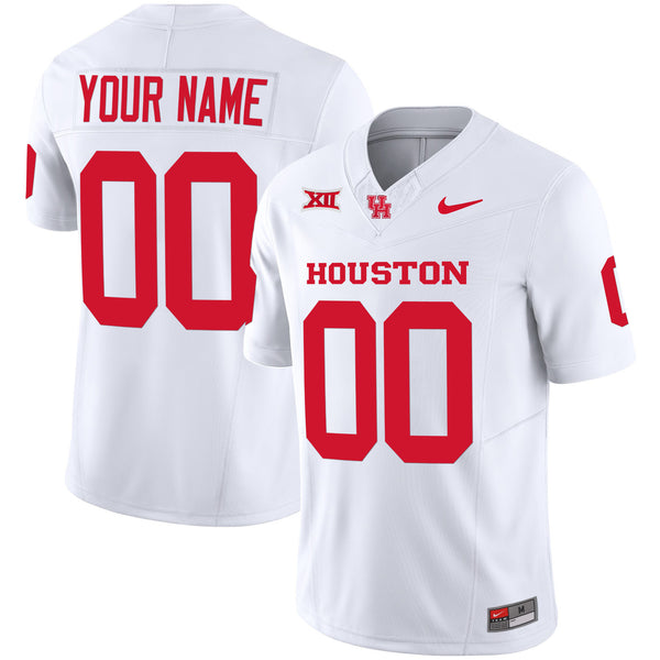 Houston Cougars 2024 Oilers Inspired Vapor Limited Custom Jersey V3 - All Stitched