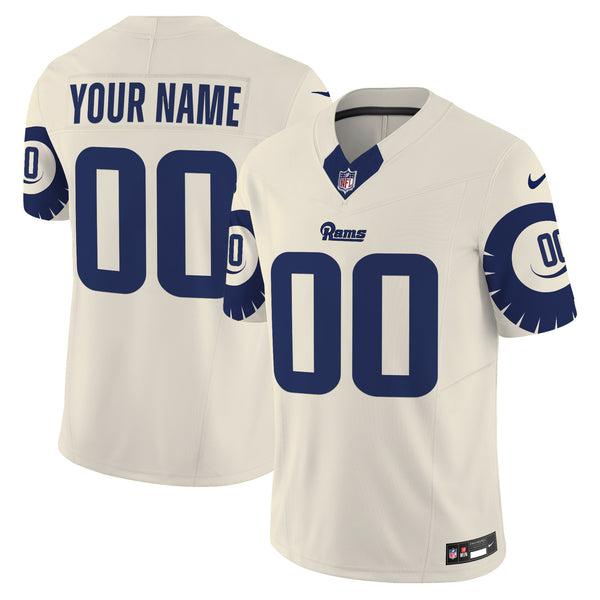 Rams Special Vapor Limited Custom Jersey - All Stitched