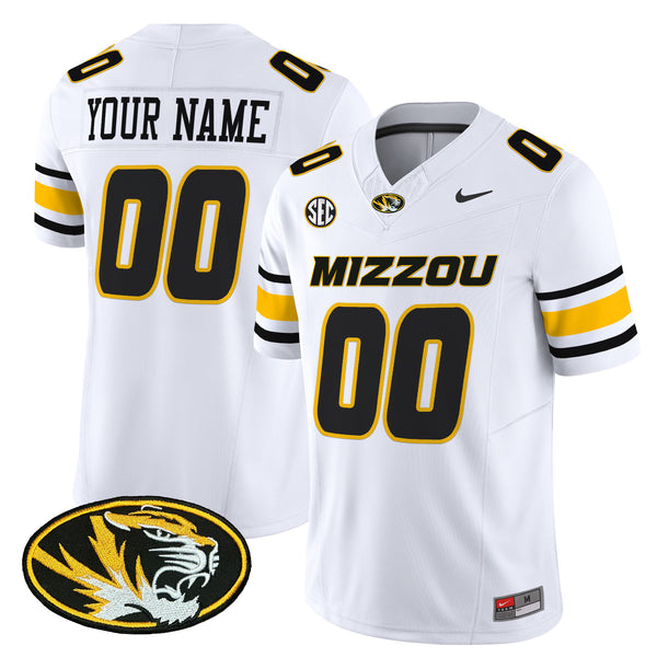 Missouri Tigers 2025 Vapor Limited Custom Jersey - All Stitched