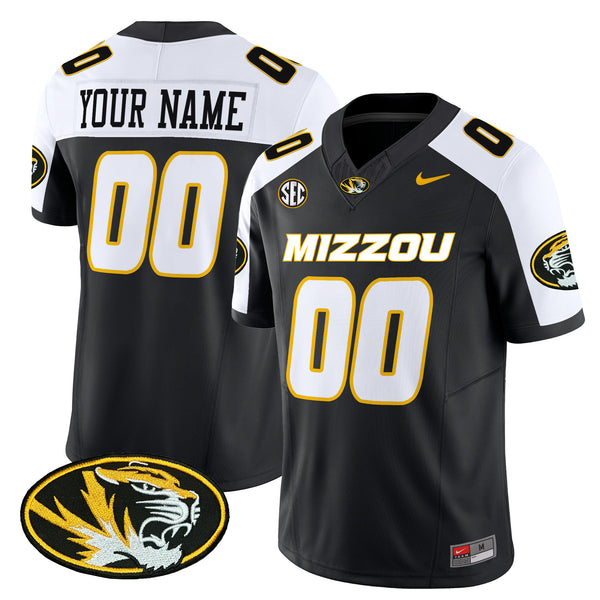 Missouri Tigers 2025 Vapor Limited Custom Jersey - All Stitched