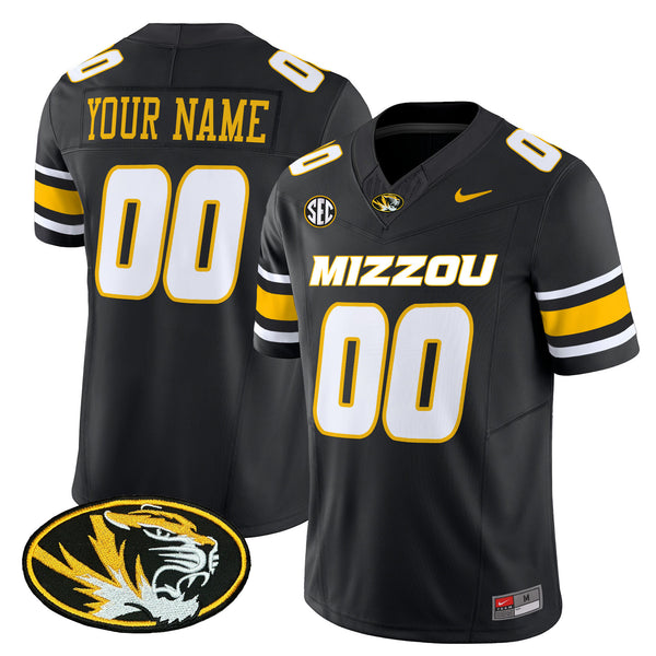 Missouri Tigers 2025 Vapor Limited Custom Jersey - All Stitched