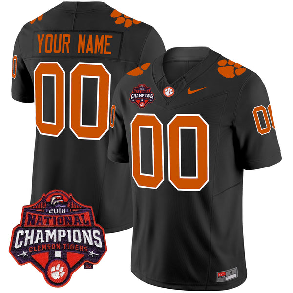 Clemson Tigers Vapor Limited Custom Jersey - All Stitched