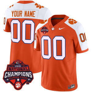 Clemson Tigers Vapor Limited Custom Jersey - All Stitched