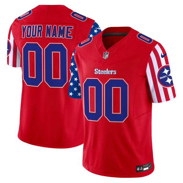 Steelers American Style Vapor Limited Custom Jersey - All Stitched