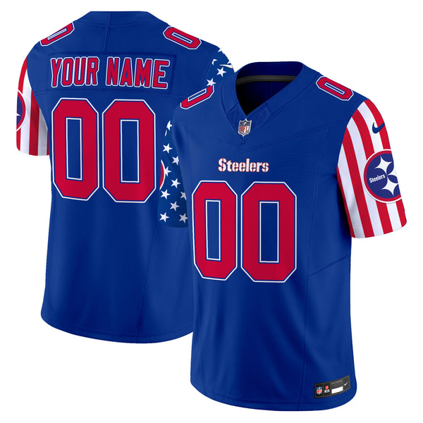 Steelers American Style Vapor Limited Custom Jersey - All Stitched
