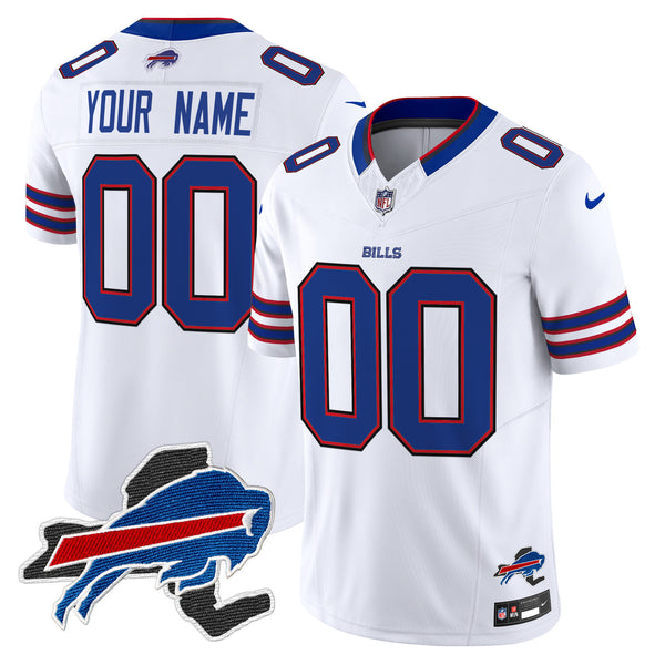 Bills New York Patch Vapor Limited Custom Jersey V3 - All Stitched
