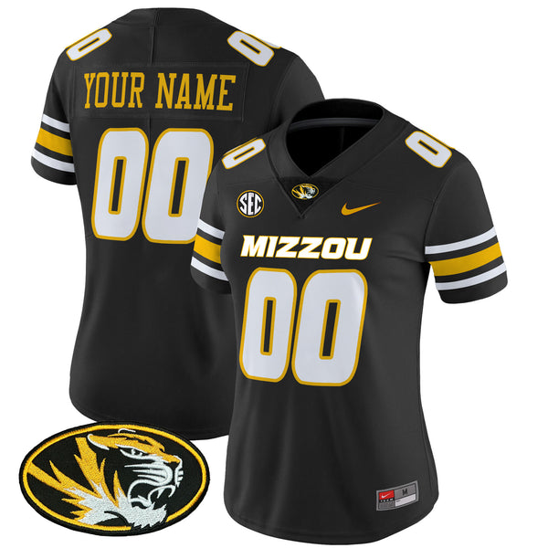 Missouri Tigers 2025 Vapor Limited Custom Jersey - All Stitched