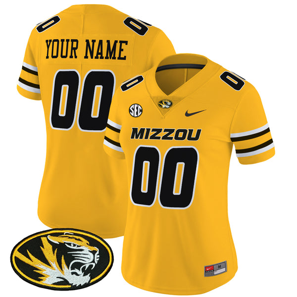 Missouri Tigers 2025 Vapor Limited Custom Jersey - All Stitched