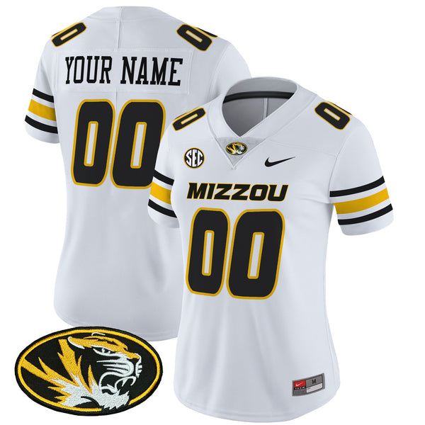 Missouri Tigers 2025 Vapor Limited Custom Jersey - All Stitched