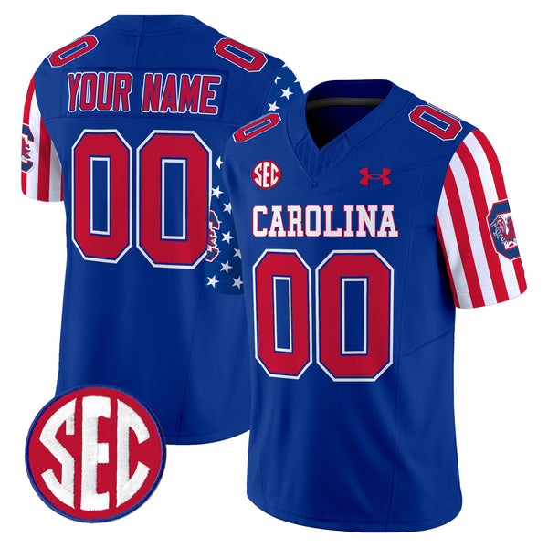 South Carolina Gamecocks American Style Vapor Limited Custom Jersey - All Stitched