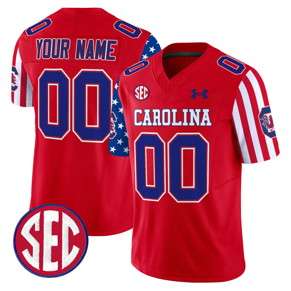 South Carolina Gamecocks American Style Vapor Limited Custom Jersey - All Stitched