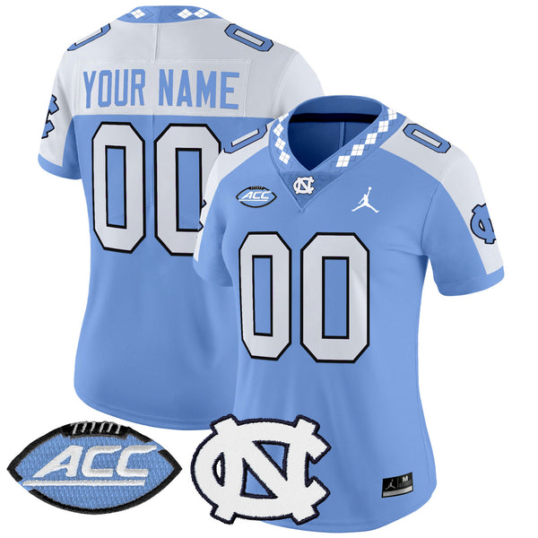 North Carolina Tar Heels 2025 Vapor Limited Custom Jersey - All Stitched
