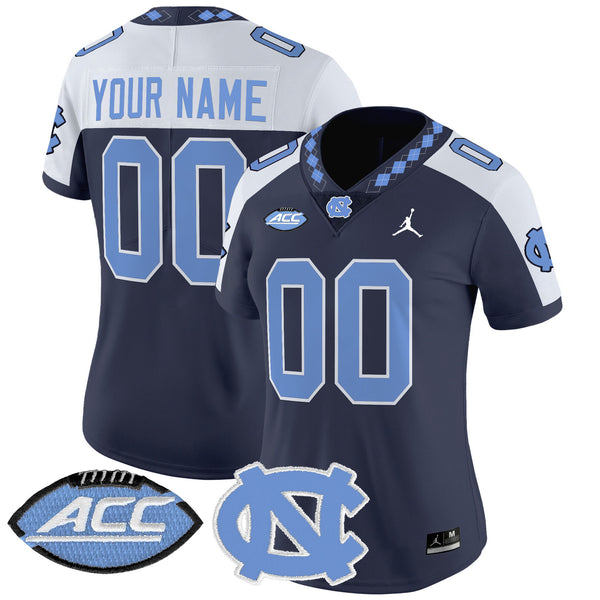 North Carolina Tar Heels 2025 Vapor Limited Custom Jersey - All Stitched
