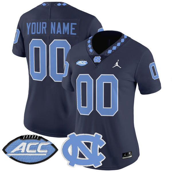 North Carolina Tar Heels 2025 Vapor Limited Custom Jersey - All Stitched