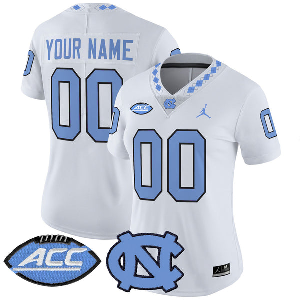 North Carolina Tar Heels 2025 Vapor Limited Custom Jersey - All Stitched