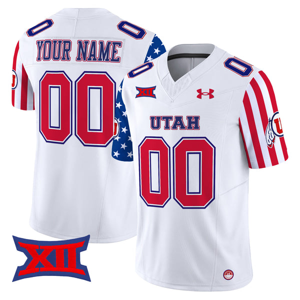 Utah Utes American Style Vapor Limited Custom Jersey - All Stitched